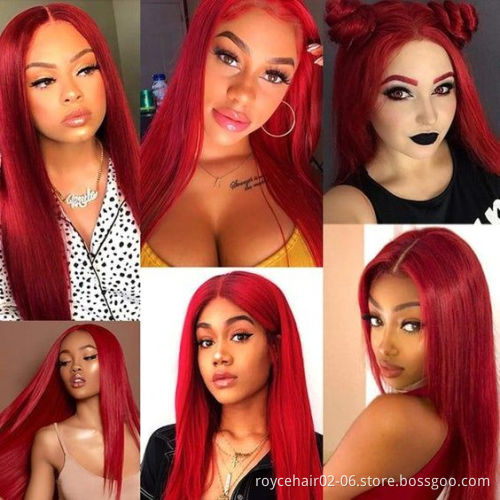 Cheap 10a Ombre 100% Mink Brazilian Virgin Human Hair Weave Cuticul Aligned 99J T Part Lace Front Wig